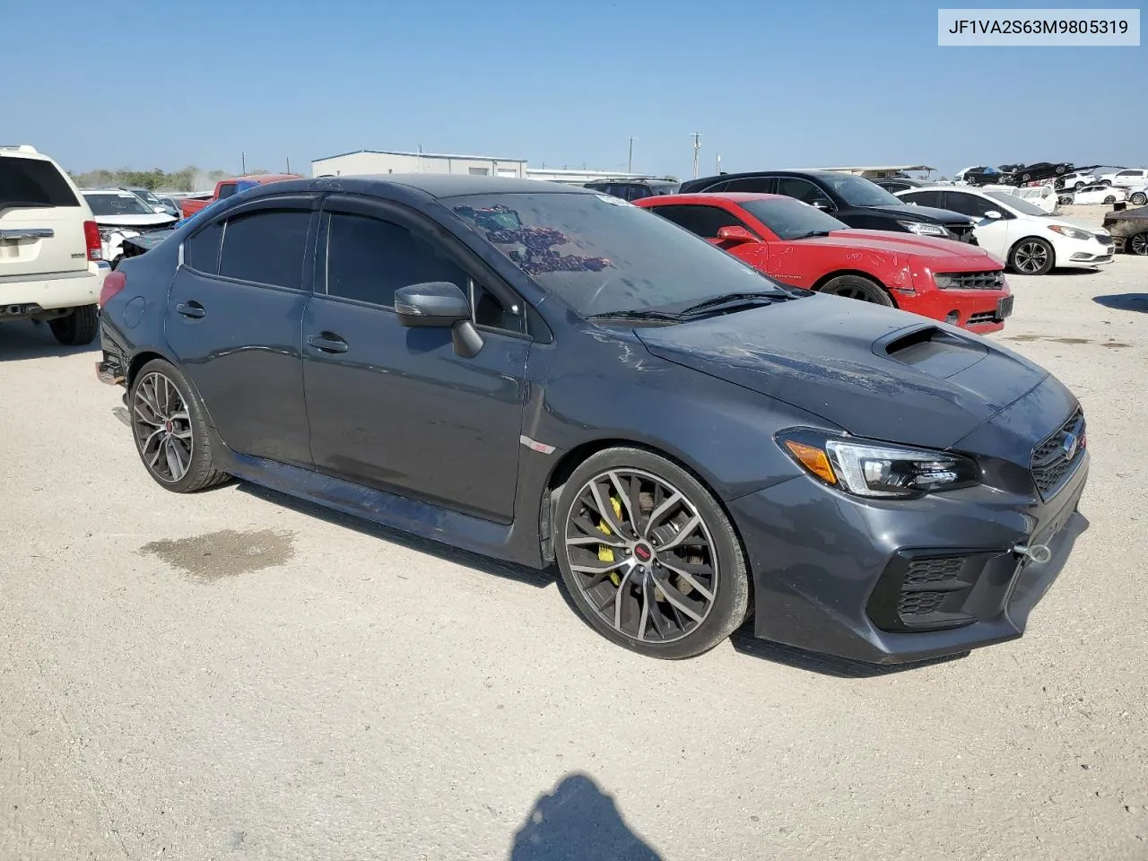 2021 Subaru Wrx Sti VIN: JF1VA2S63M9805319 Lot: 75236804