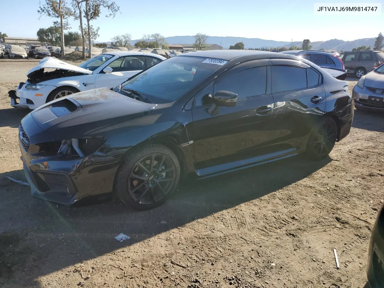 2021 Subaru Wrx Limited VIN: JF1VA1J69M9814747 Lot: 77830284