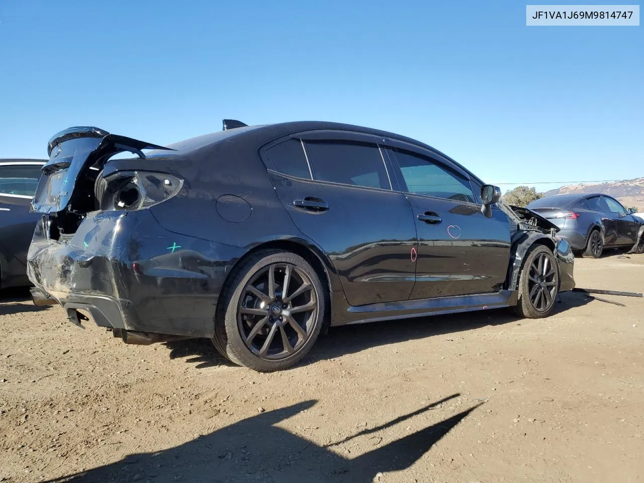 2021 Subaru Wrx Limited VIN: JF1VA1J69M9814747 Lot: 77830284