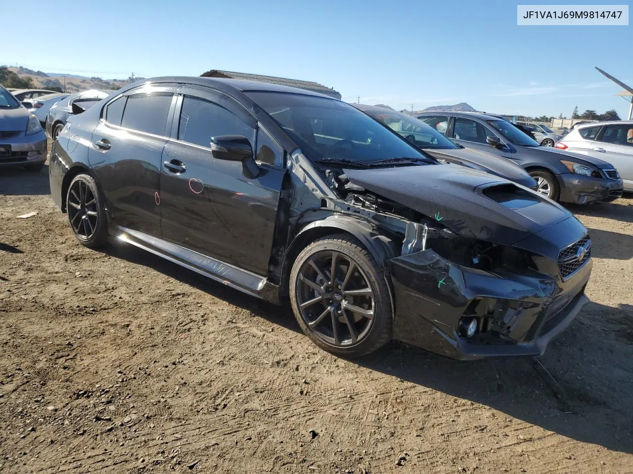 2021 Subaru Wrx Limited VIN: JF1VA1J69M9814747 Lot: 77830284