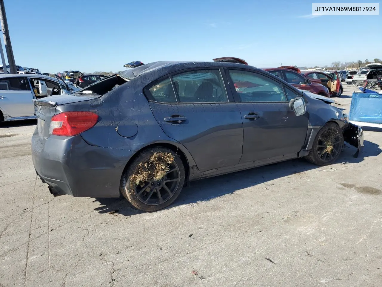 2021 Subaru Wrx Limited VIN: JF1VA1N69M8817924 Lot: 80390694