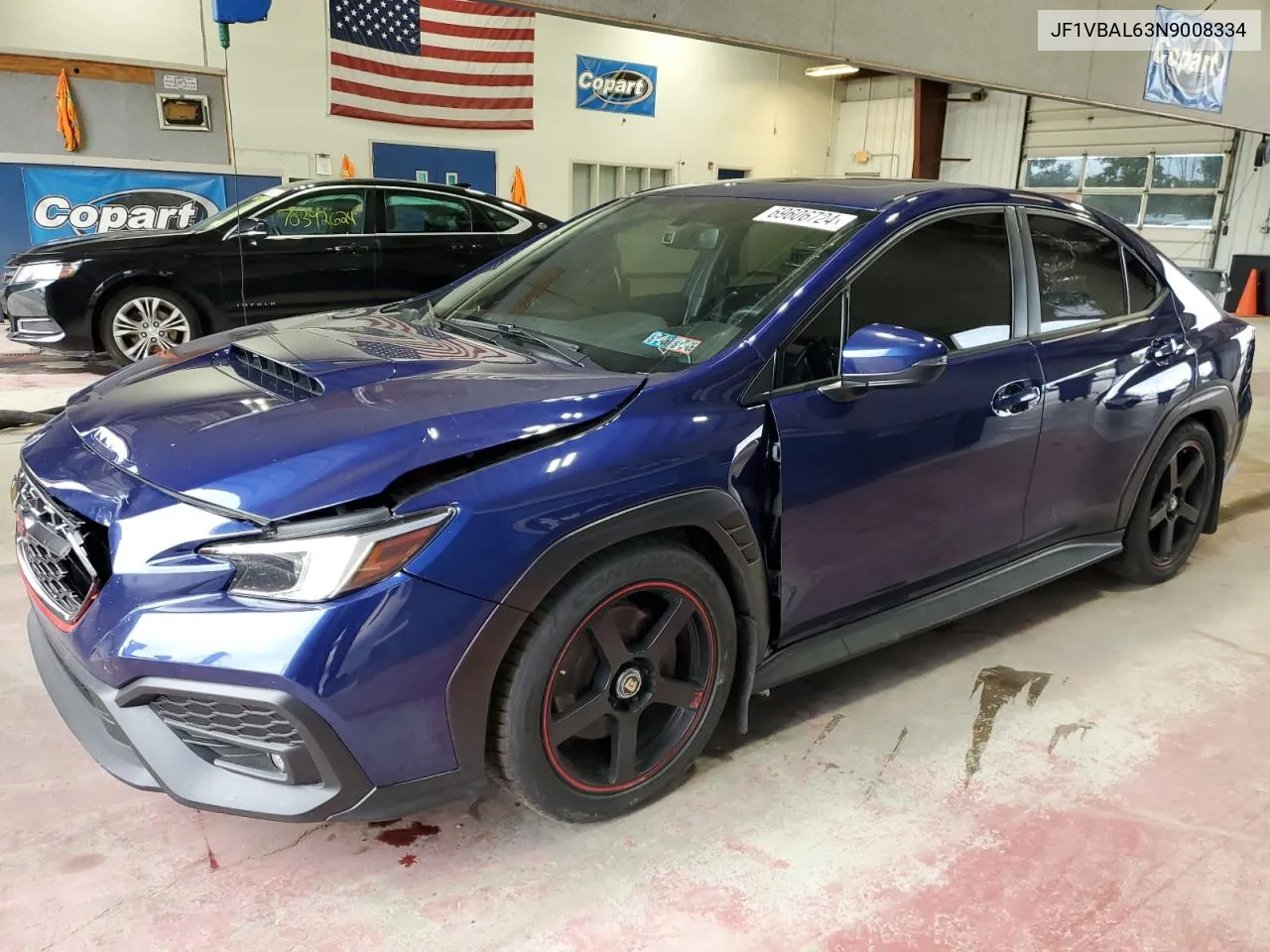 2022 Subaru Wrx Limited VIN: JF1VBAL63N9008334 Lot: 69606724