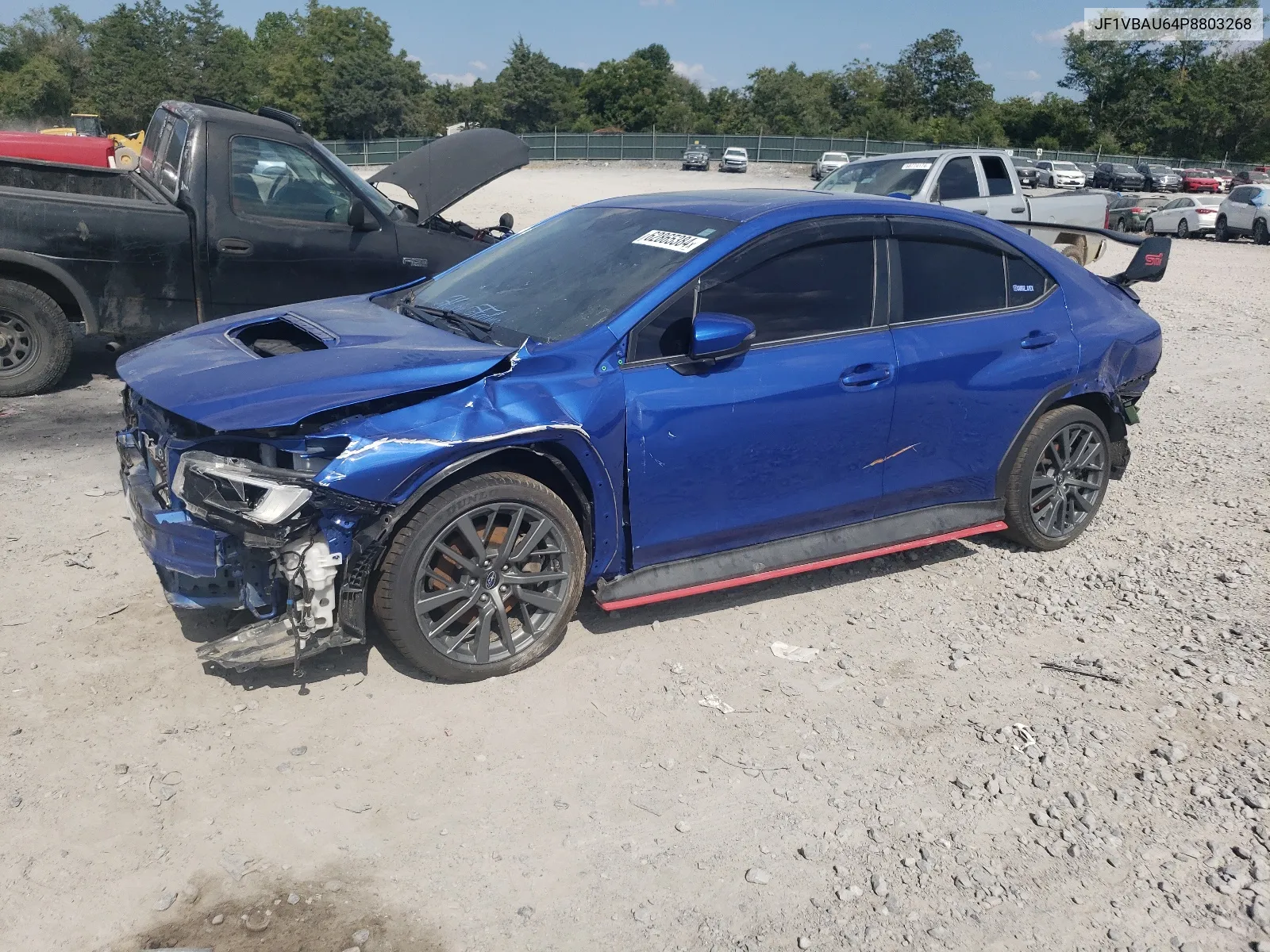 2023 Subaru Wrx Gt VIN: JF1VBAU64P8803268 Lot: 62865384