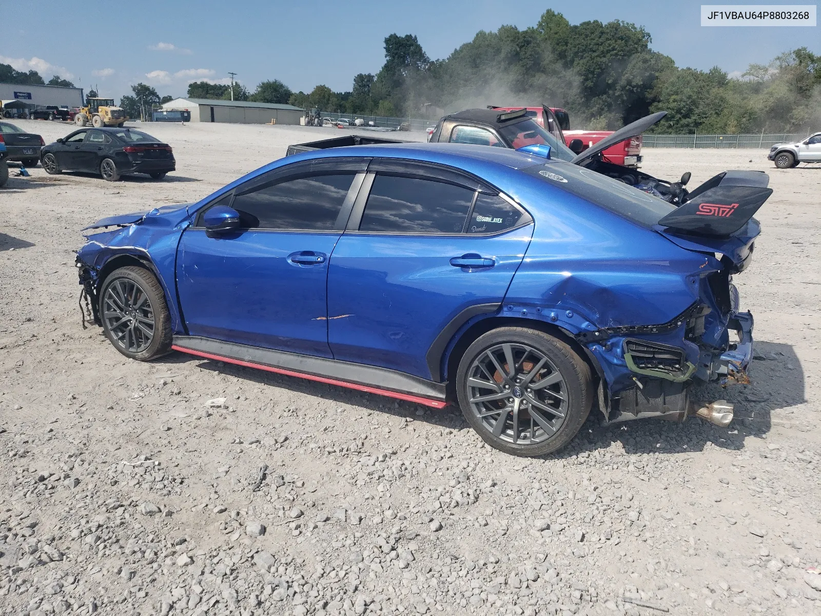 2023 Subaru Wrx Gt VIN: JF1VBAU64P8803268 Lot: 62865384