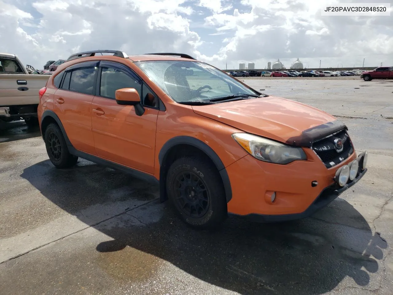 JF2GPAVC3D2848520 2013 Subaru Xv Crosstrek 2.0 Premium