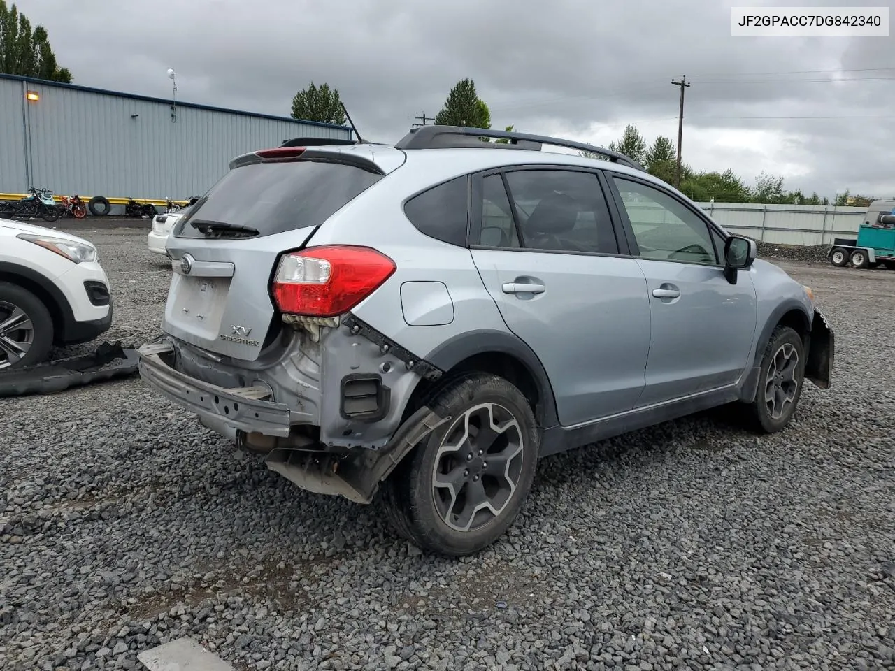 2013 Subaru Xv Crosstrek 2.0 Premium VIN: JF2GPACC7DG842340 Lot: 65225274