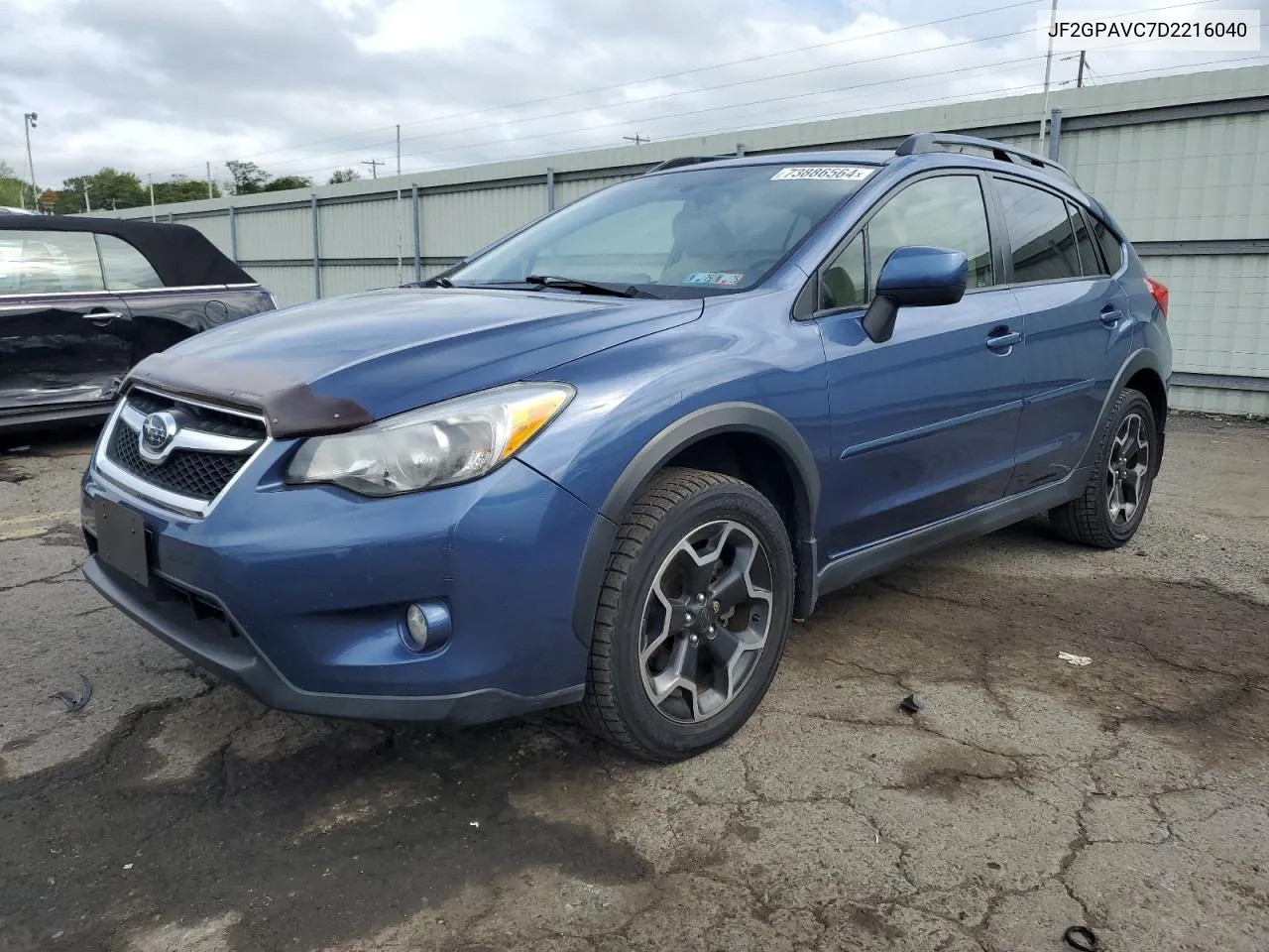 JF2GPAVC7D2216040 2013 Subaru Xv Crosstrek 2.0 Premium