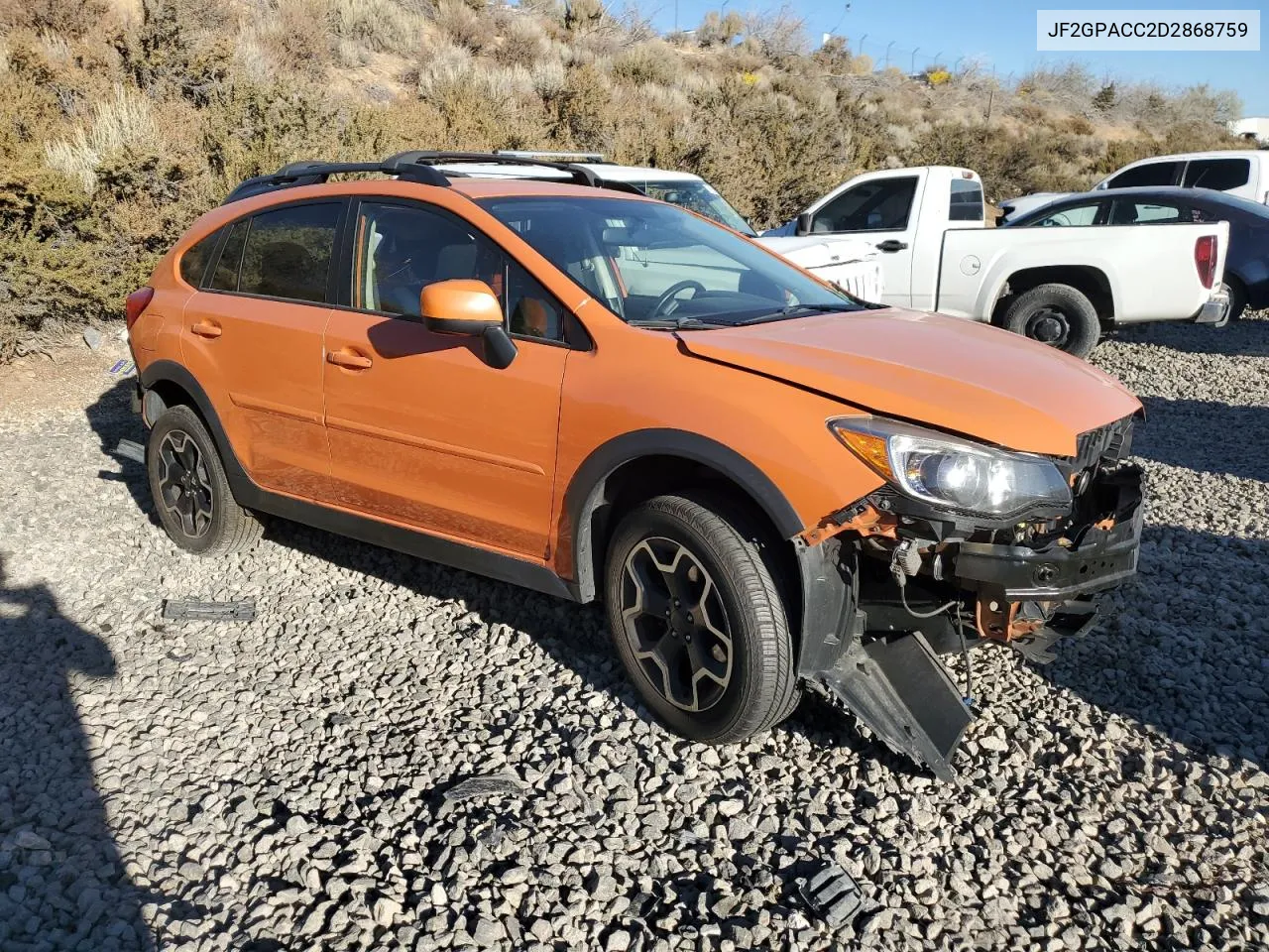 2013 Subaru Xv Crosstrek 2.0 Premium VIN: JF2GPACC2D2868759 Lot: 74283294