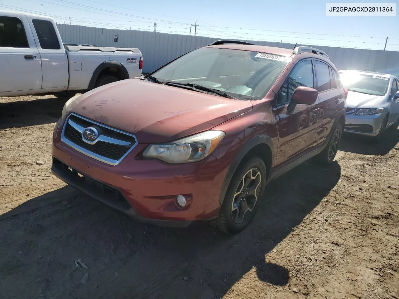 2013 Subaru Xv Crosstrek 2.0 Limited VIN: JF2GPAGCXD2811364 Lot: 75039204