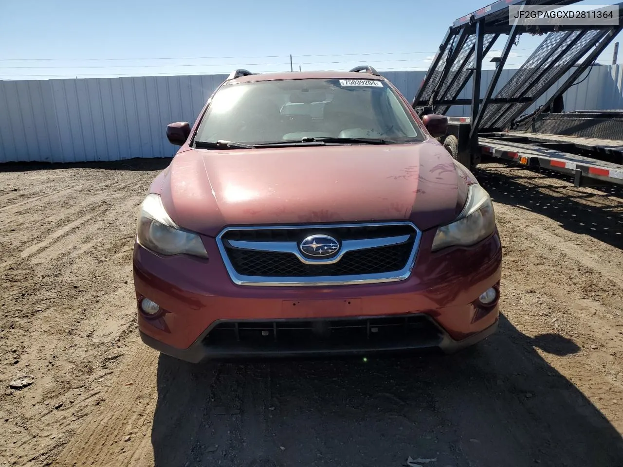 2013 Subaru Xv Crosstrek 2.0 Limited VIN: JF2GPAGCXD2811364 Lot: 75039204