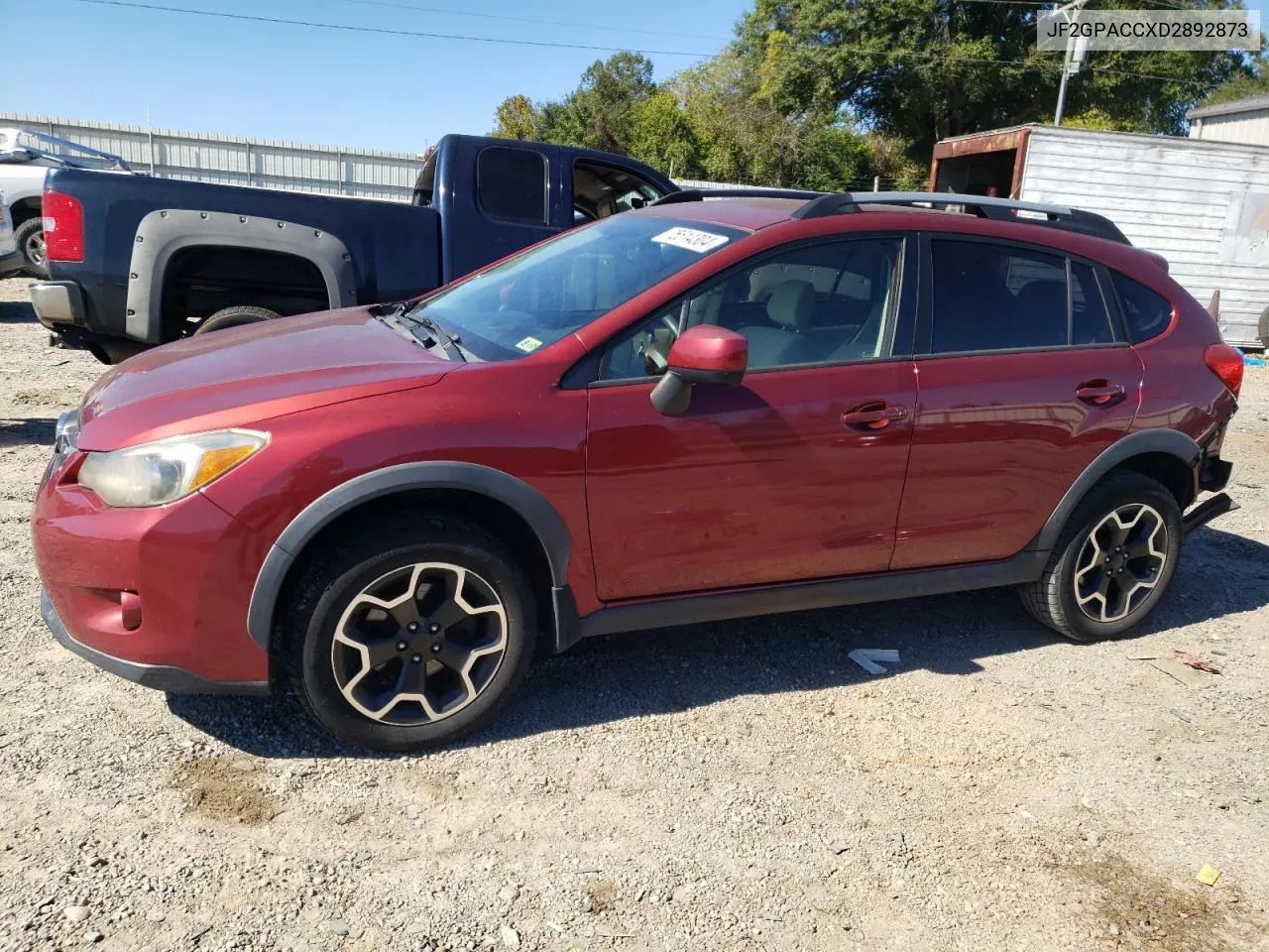 2013 Subaru Xv Crosstrek 2.0 Premium VIN: JF2GPACCXD2892873 Lot: 75514304