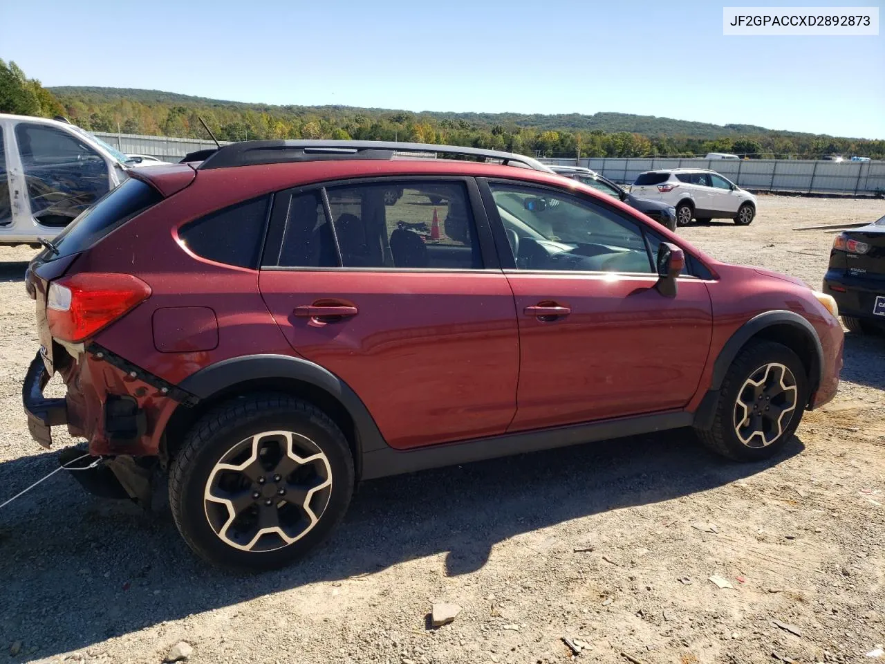 2013 Subaru Xv Crosstrek 2.0 Premium VIN: JF2GPACCXD2892873 Lot: 75514304