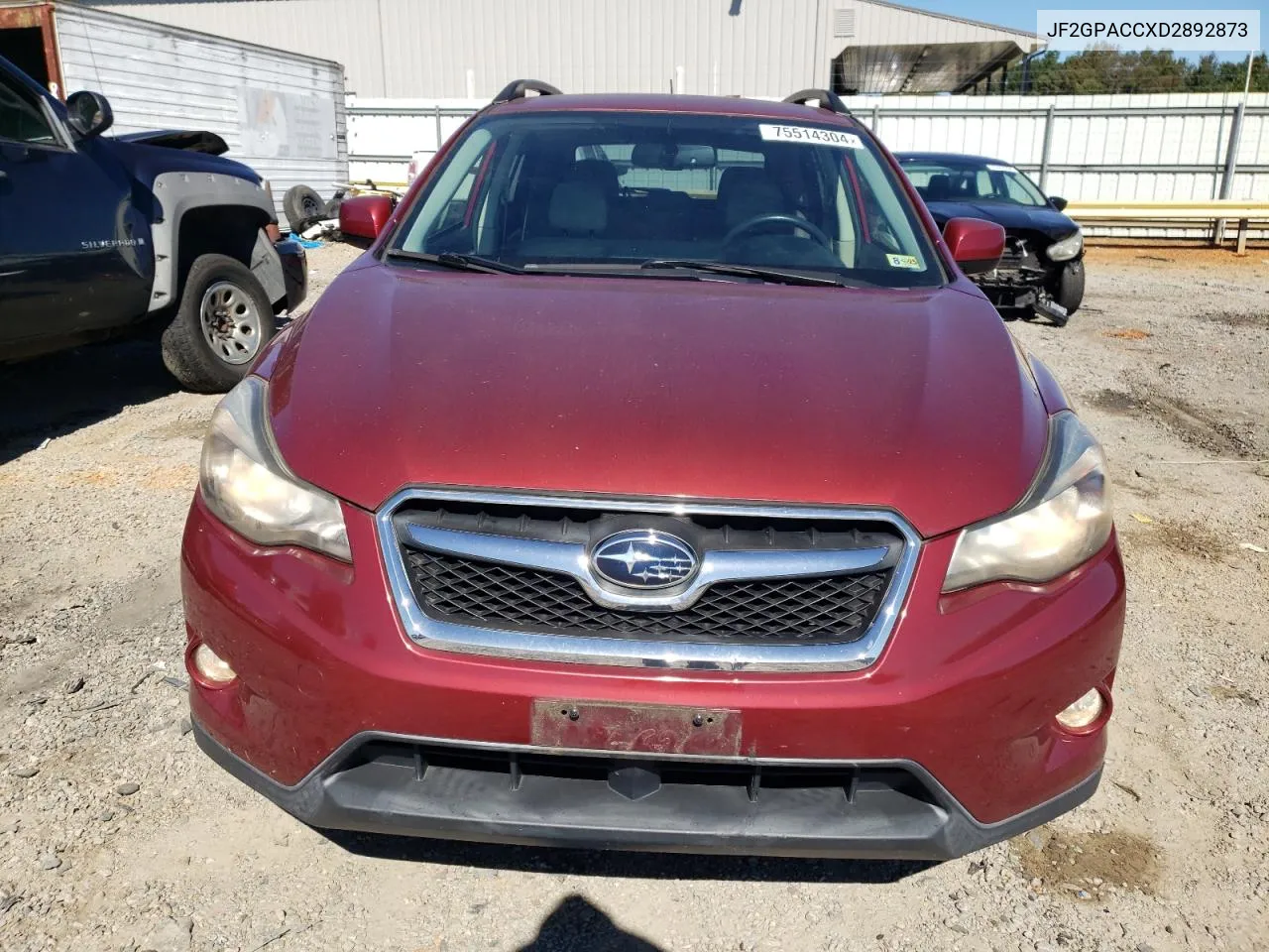 2013 Subaru Xv Crosstrek 2.0 Premium VIN: JF2GPACCXD2892873 Lot: 75514304