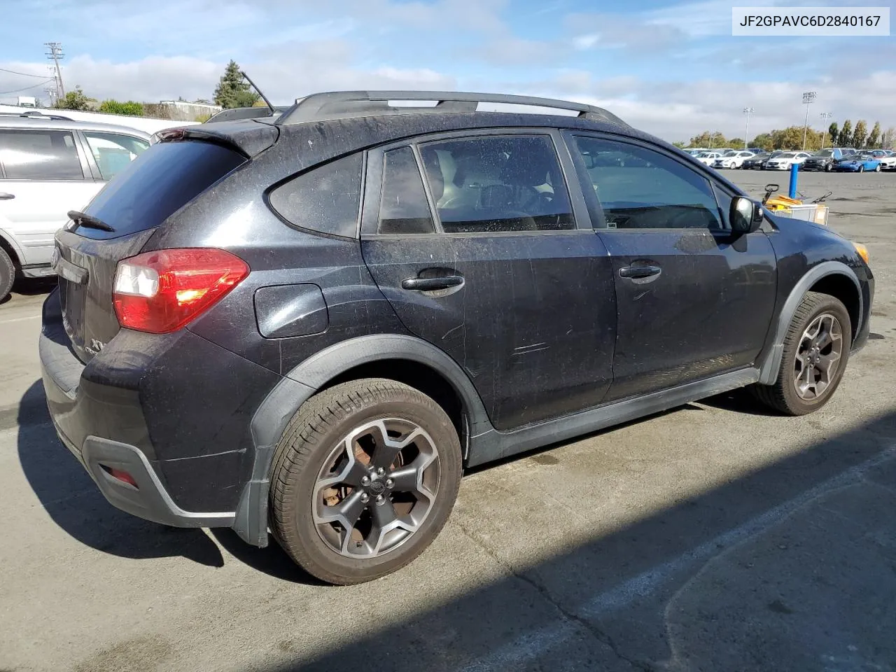 2013 Subaru Xv Crosstrek 2.0 Premium VIN: JF2GPAVC6D2840167 Lot: 75898224