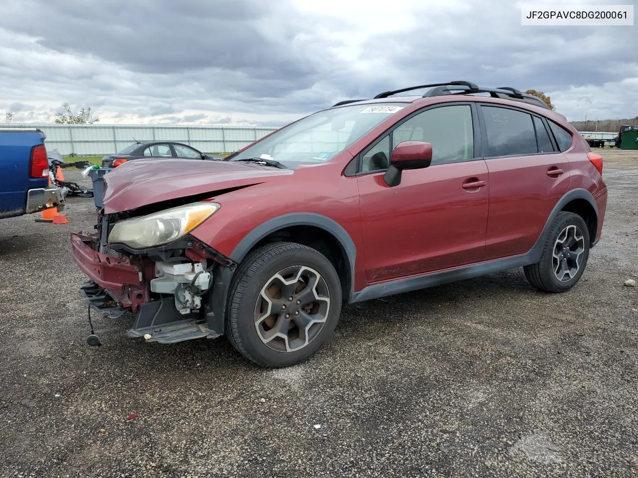 2013 Subaru Xv Crosstrek 2.0 Premium VIN: JF2GPAVC8DG200061 Lot: 79070734