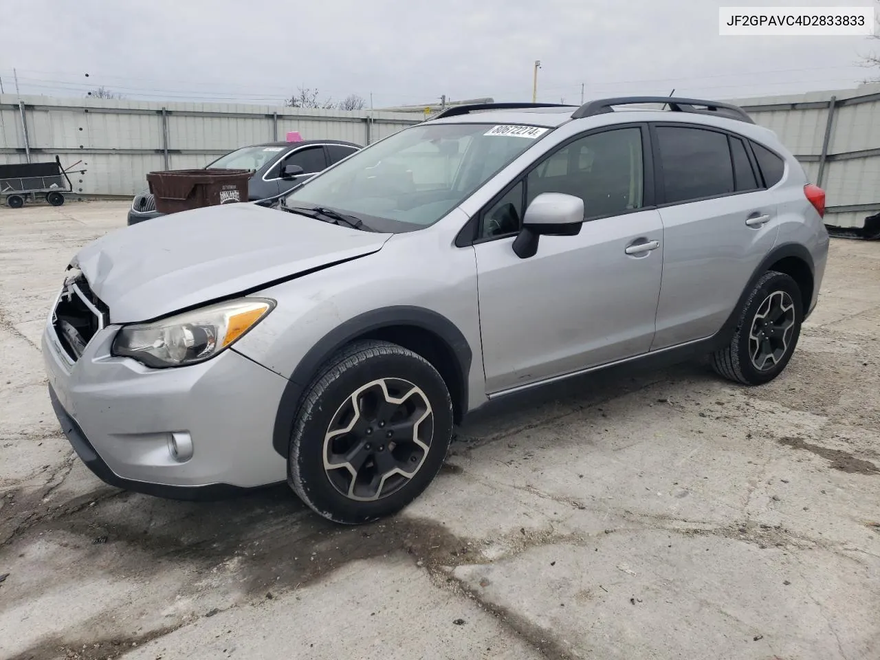 2013 Subaru Xv Crosstrek 2.0 Premium VIN: JF2GPAVC4D2833833 Lot: 80672274