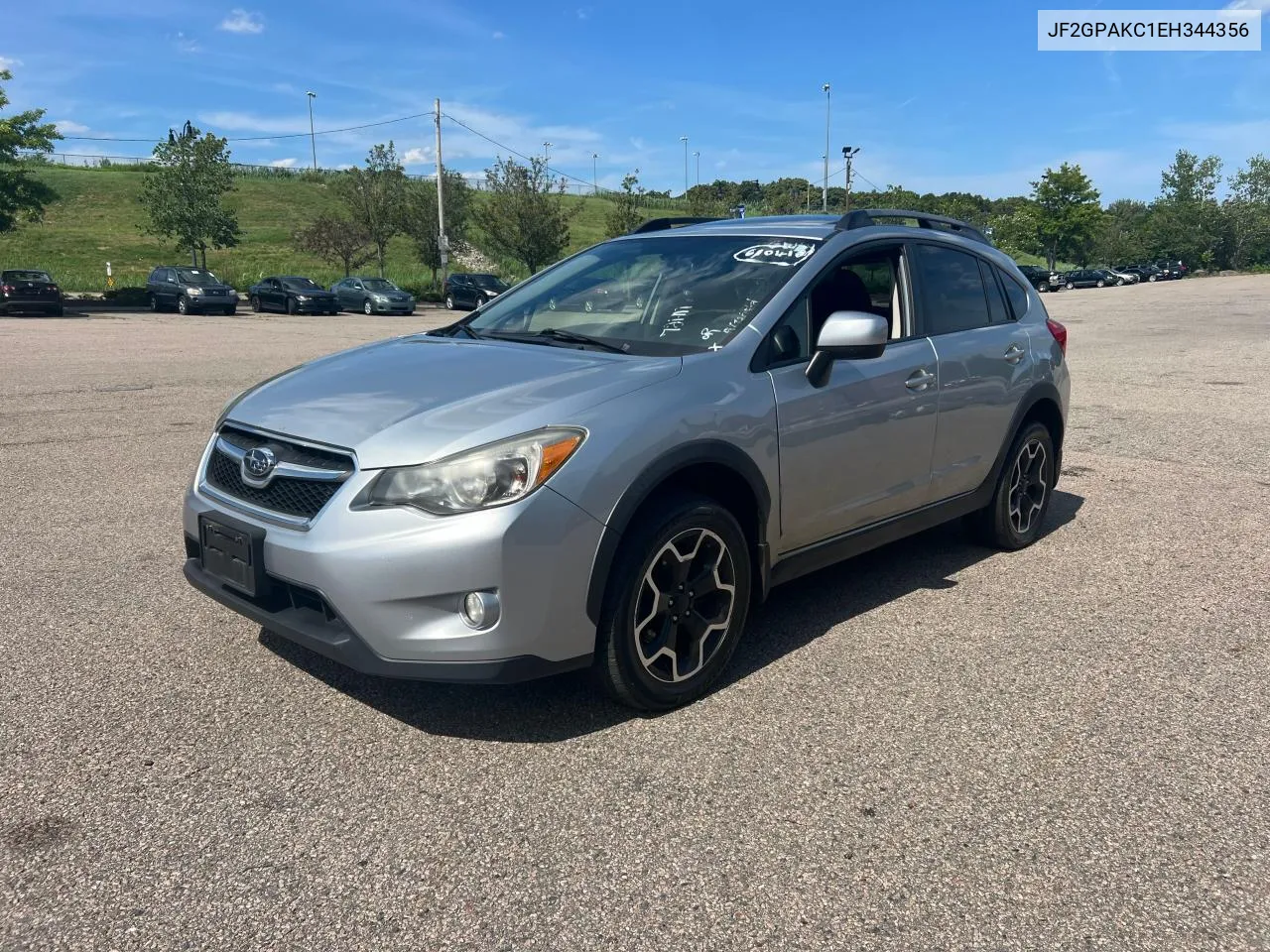 2014 Subaru Xv Crosstrek 2.0 Limited VIN: JF2GPAKC1EH344356 Lot: 72464014