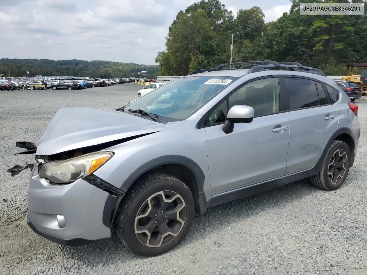 JF2GPAGC3E8345291 2014 Subaru Xv Crosstrek 2.0 Limited