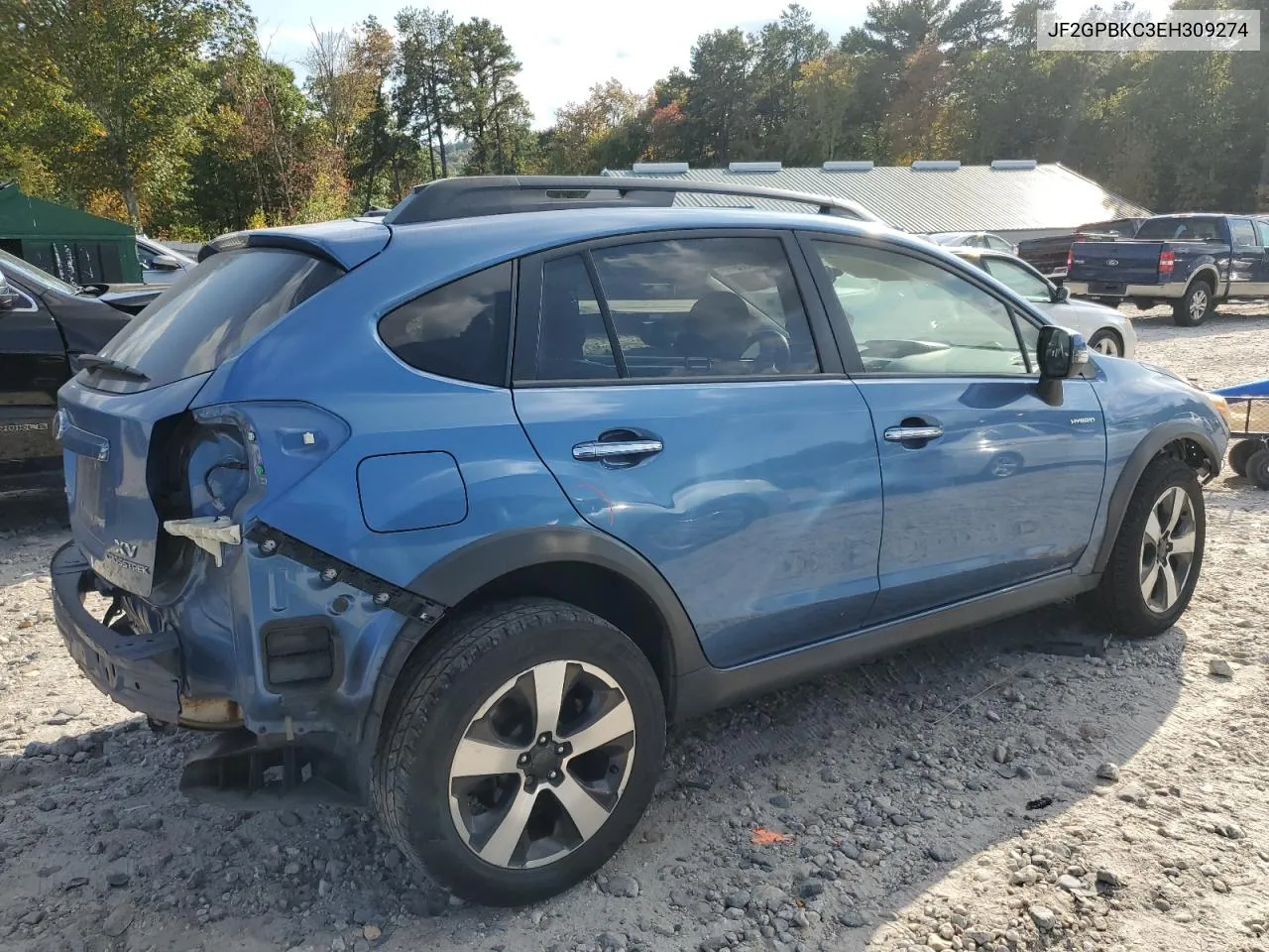 2014 Subaru Xv Crosstrek 2.0I Hybrid Touring VIN: JF2GPBKC3EH309274 Lot: 73527944