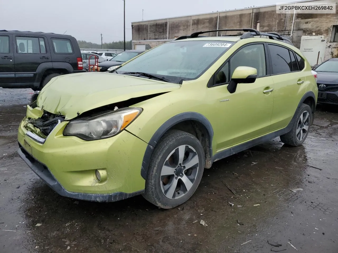 JF2GPBKCXEH269842 2014 Subaru Xv Crosstrek 2.0I Hybrid Touring