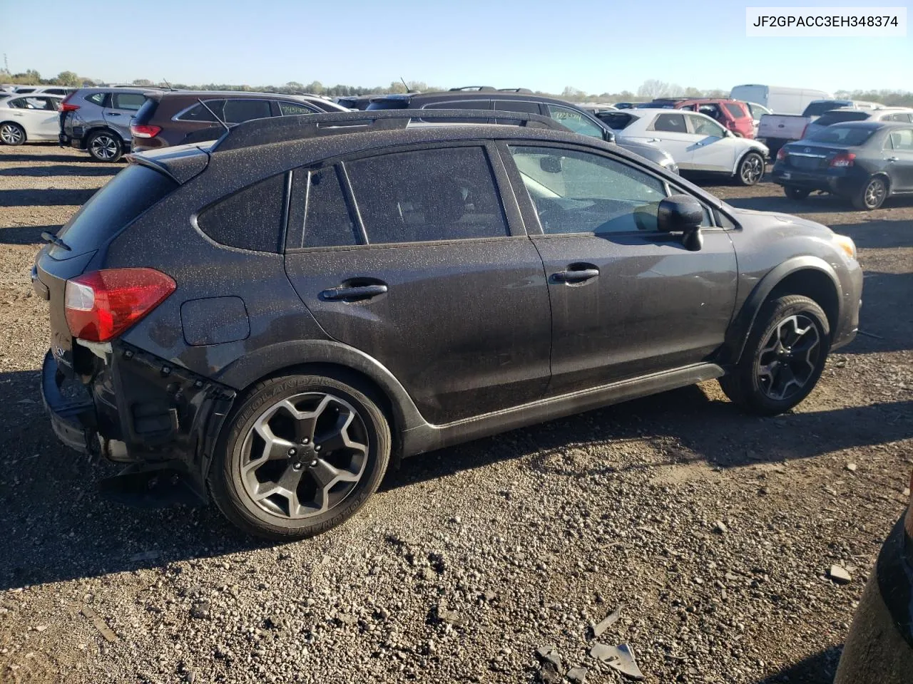 2014 Subaru Xv Crosstrek 2.0 Premium VIN: JF2GPACC3EH348374 Lot: 74240024