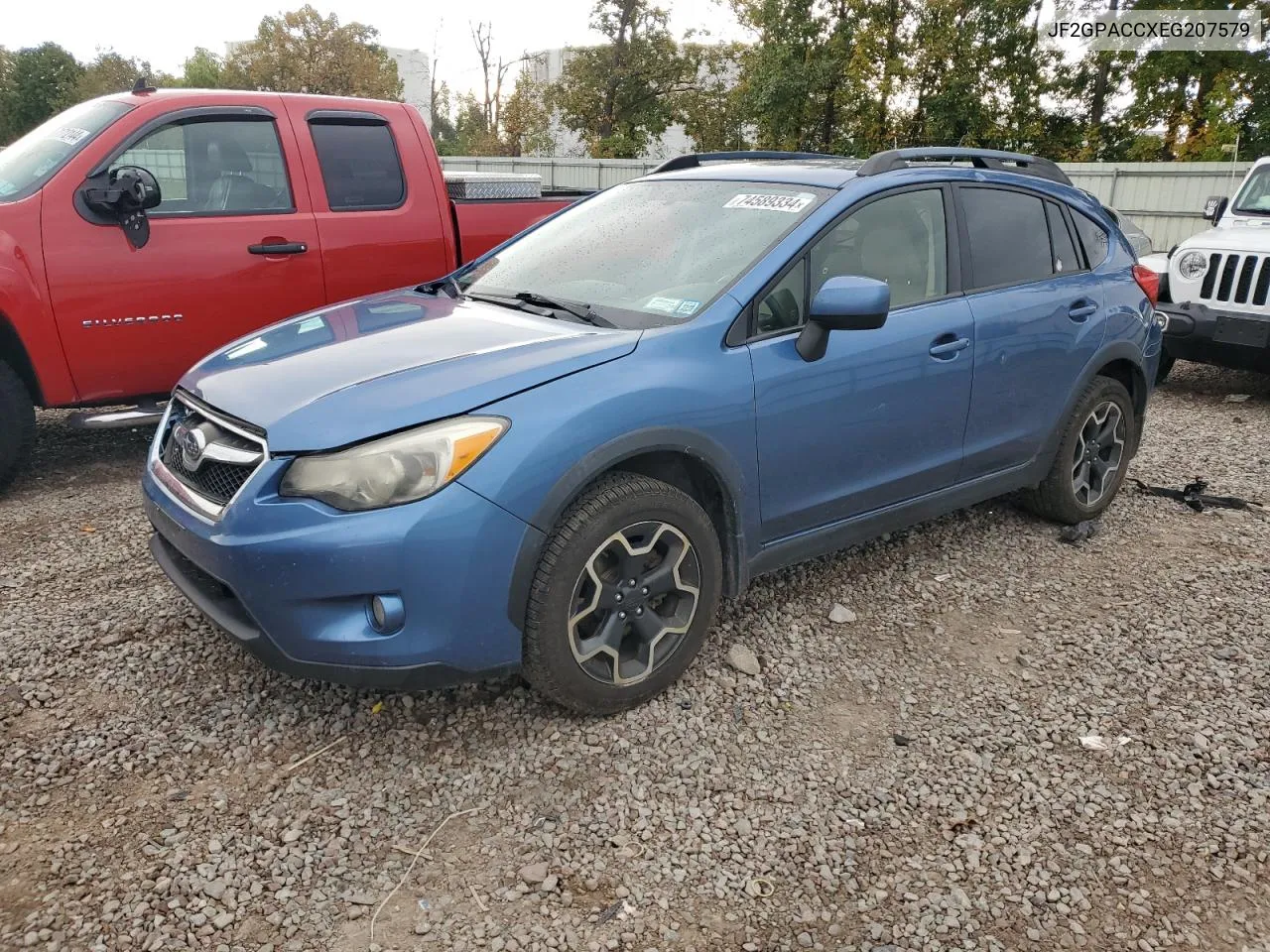 2014 Subaru Xv Crosstrek 2.0 Premium VIN: JF2GPACCXEG207579 Lot: 74589334