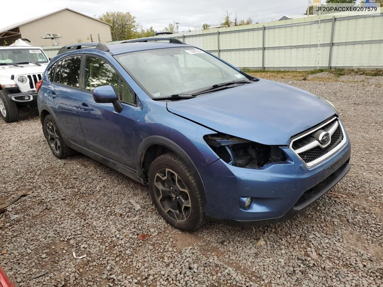 2014 Subaru Xv Crosstrek 2.0 Premium VIN: JF2GPACCXEG207579 Lot: 74589334