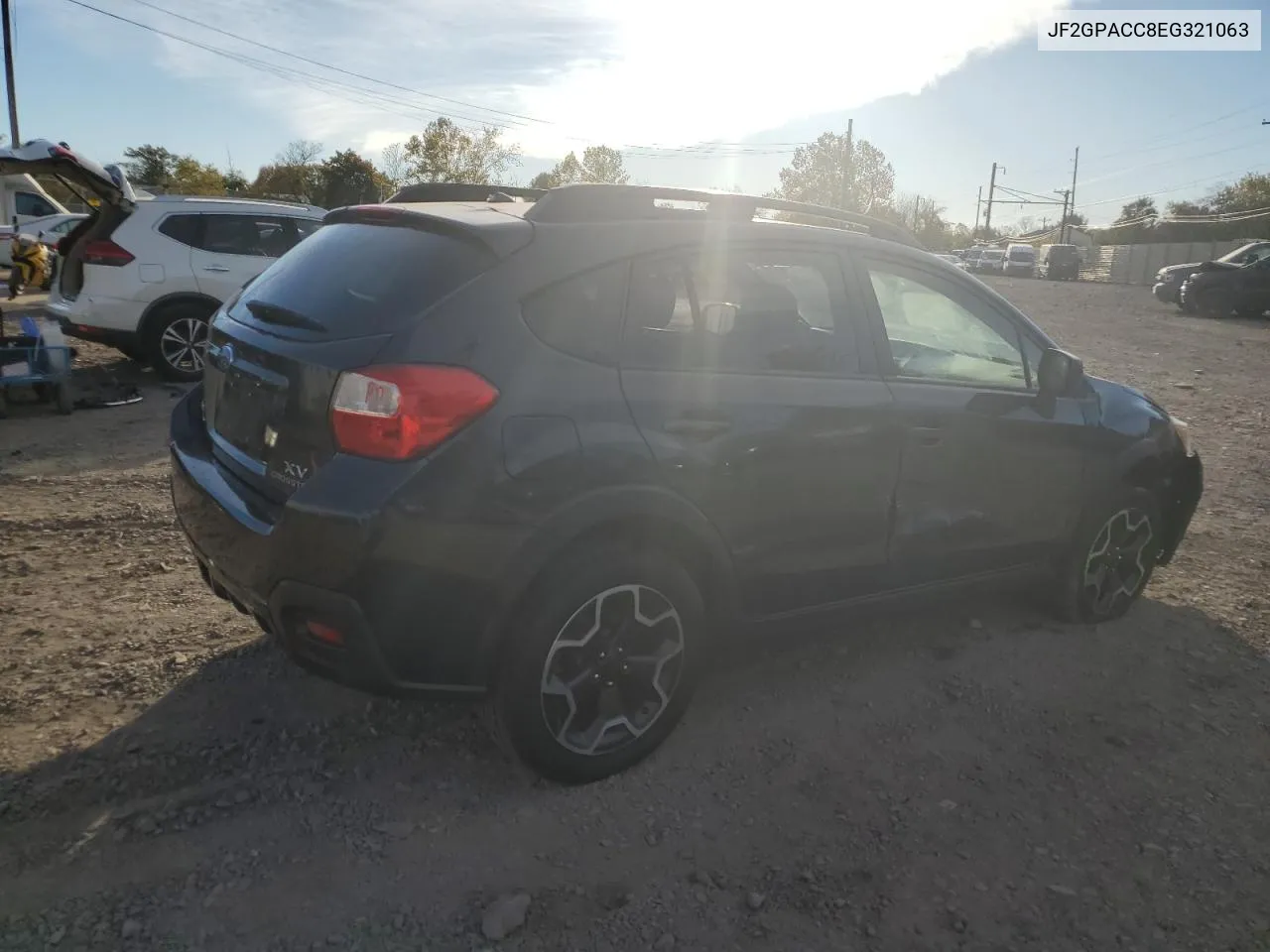 2014 Subaru Xv Crosstrek 2.0 Premium VIN: JF2GPACC8EG321063 Lot: 76496594