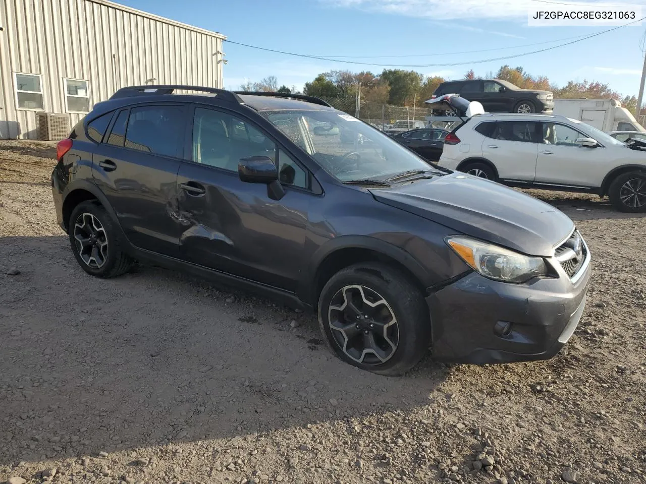 2014 Subaru Xv Crosstrek 2.0 Premium VIN: JF2GPACC8EG321063 Lot: 76496594