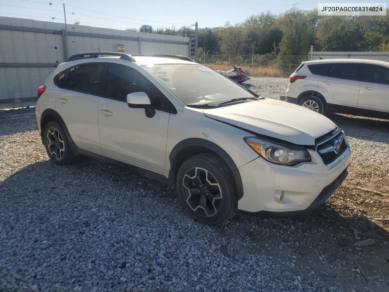 JF2GPAGC0E8314824 2014 Subaru Xv Crosstrek 2.0 Limited