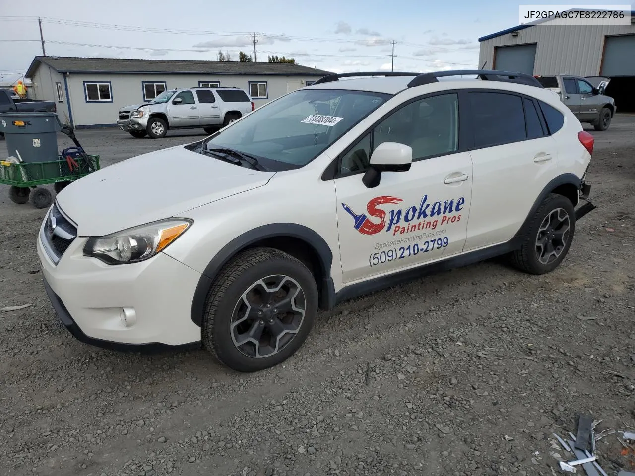 2014 Subaru Xv Crosstrek 2.0 Limited VIN: JF2GPAGC7E8222786 Lot: 77038304