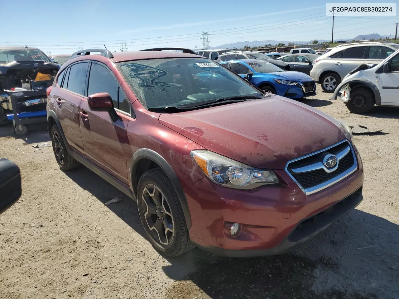 2014 Subaru Xv Crosstrek 2.0 Limited VIN: JF2GPAGC8E8302274 Lot: 77683824