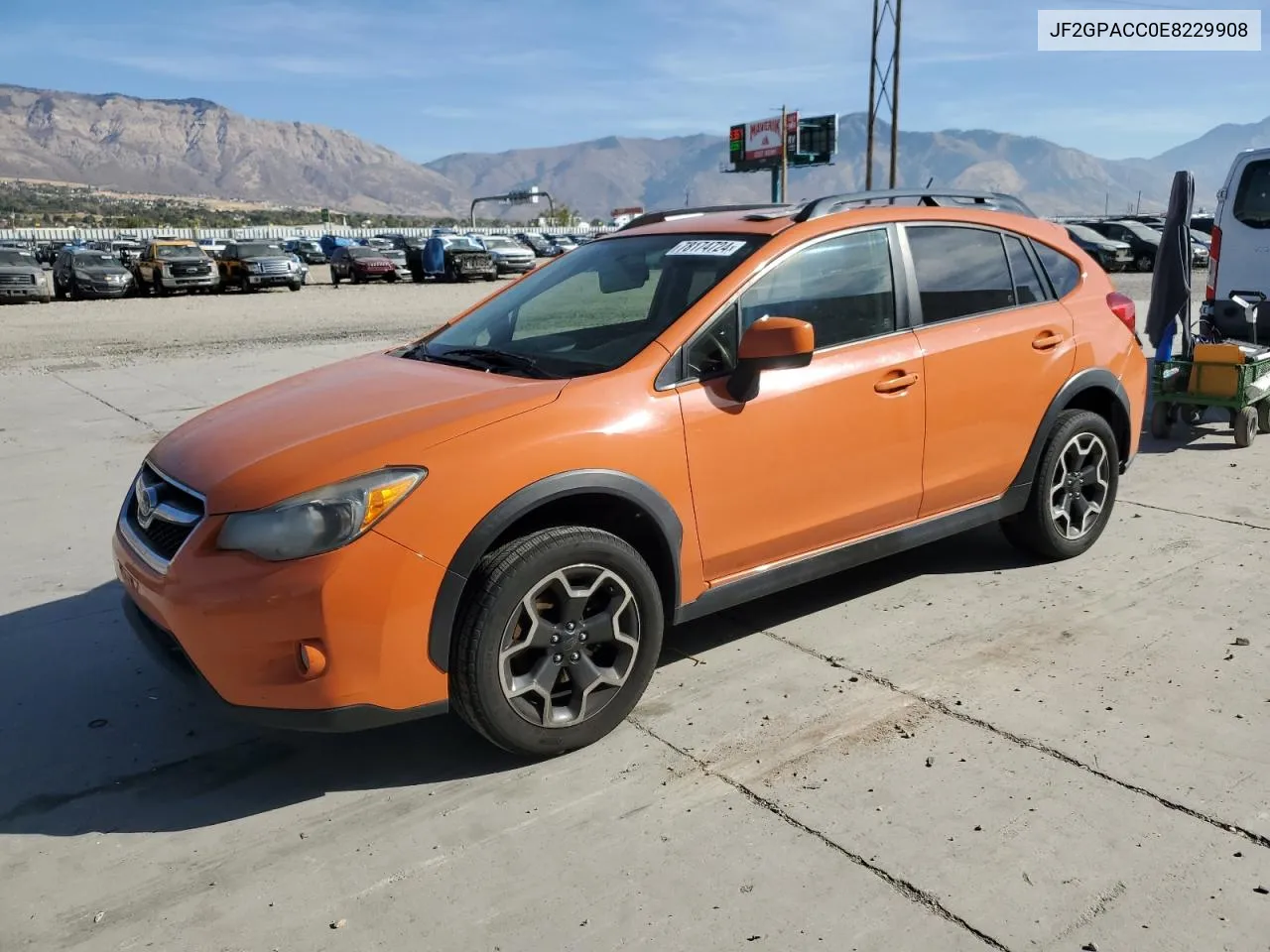 2014 Subaru Xv Crosstrek 2.0 Premium VIN: JF2GPACC0E8229908 Lot: 78174724