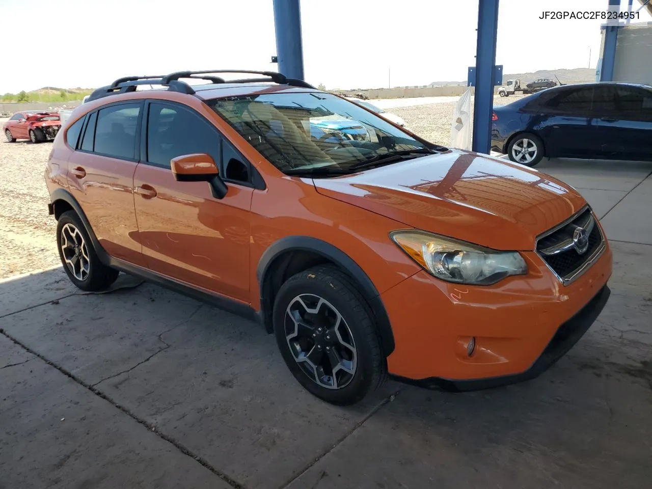 2015 Subaru Xv Crosstrek 2.0 Premium VIN: JF2GPACC2F8234951 Lot: 60352874