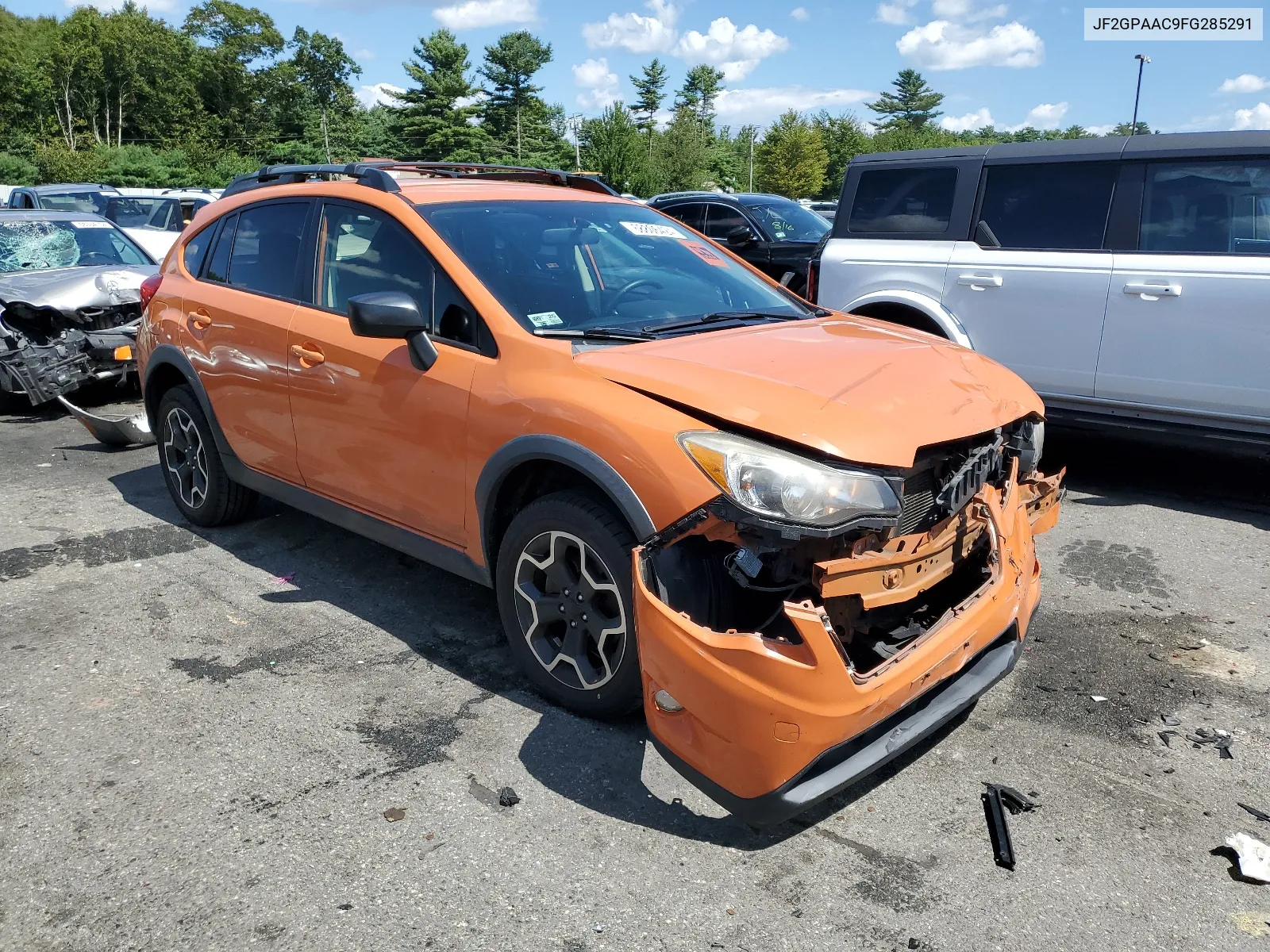 2015 Subaru Xv Crosstrek VIN: JF2GPAAC9FG285291 Lot: 68806424