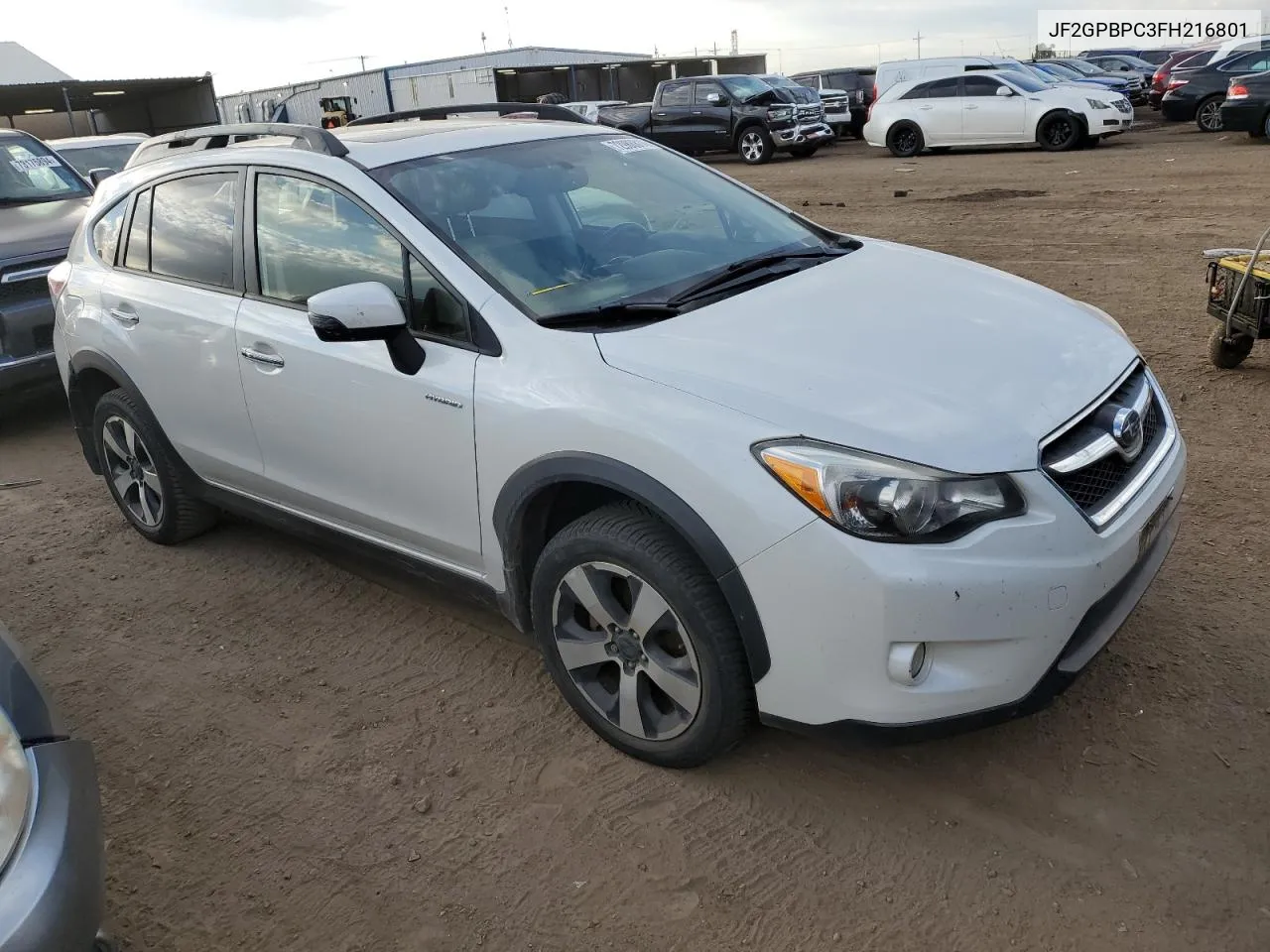 2015 Subaru Xv Crosstrek 2.0I Hybrid Touring VIN: JF2GPBPC3FH216801 Lot: 72988814