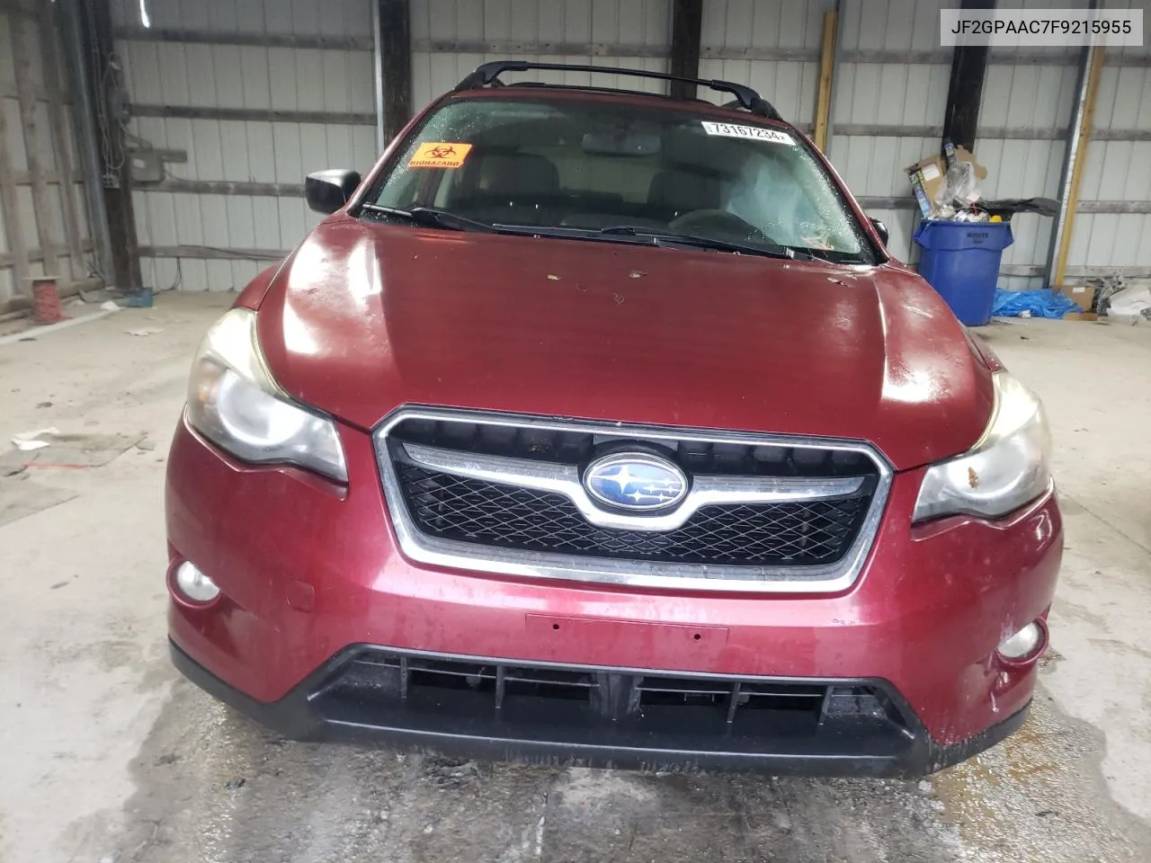 2015 Subaru Xv Crosstrek VIN: JF2GPAAC7F9215955 Lot: 73167234