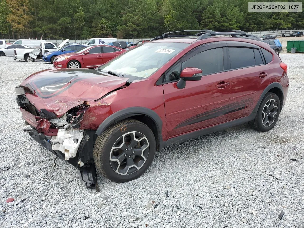 2015 Subaru Xv Crosstrek Sport Limited VIN: JF2GPASCXF8211077 Lot: 73751264