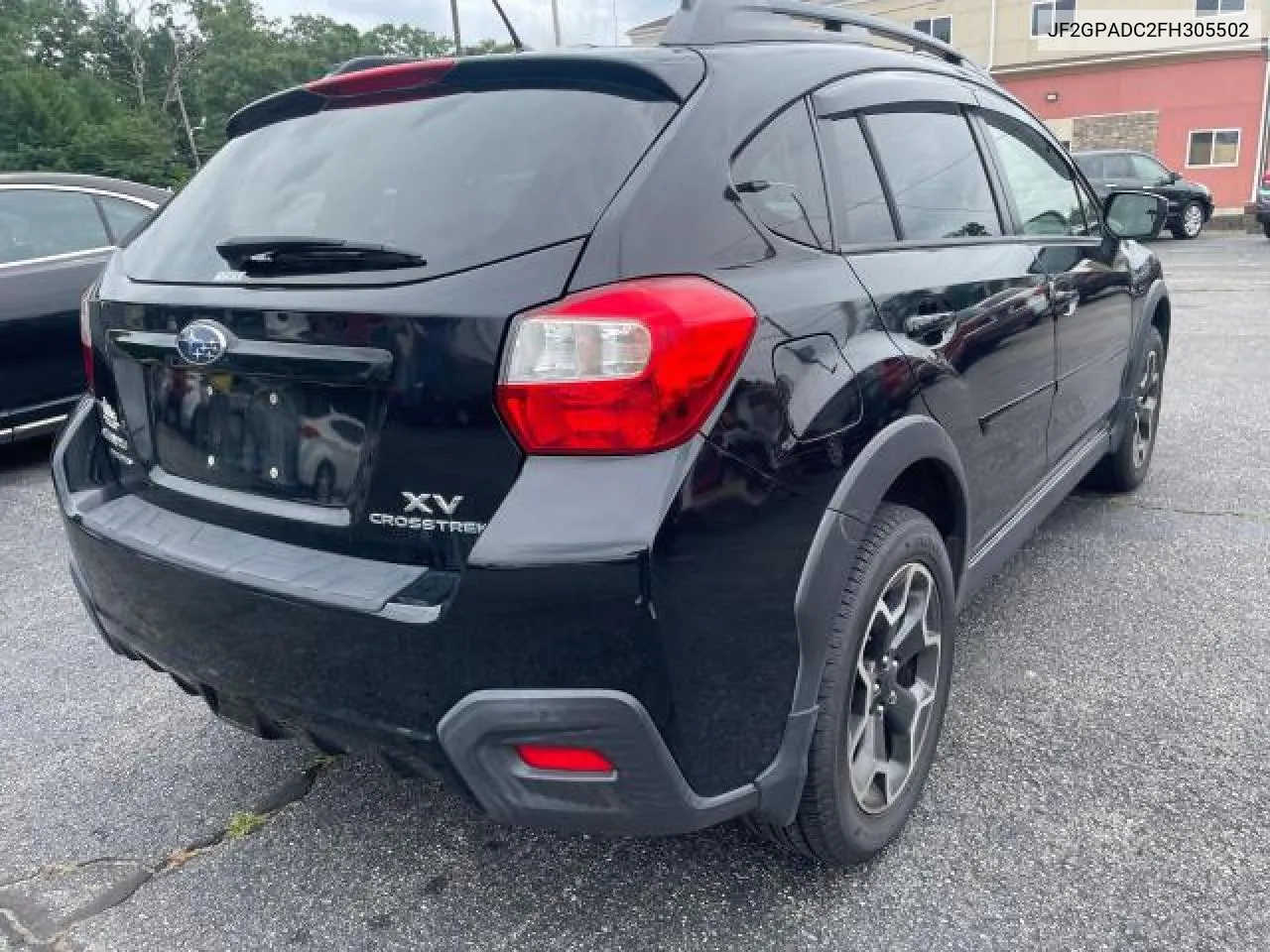 2015 Subaru Xv Crosstrek 2.0 Premium VIN: JF2GPADC2FH305502 Lot: 74612714