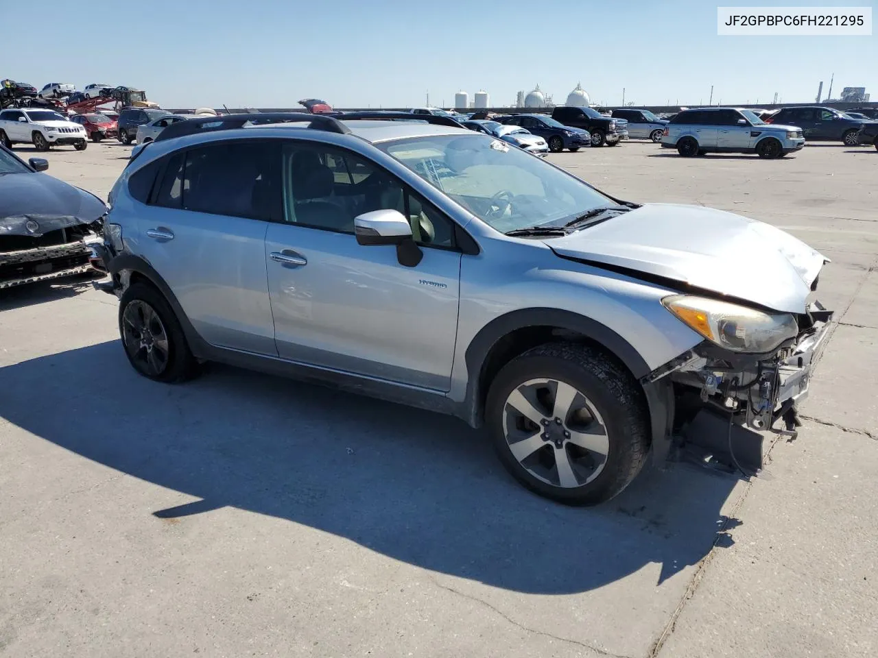 2015 Subaru Xv Crosstrek 2.0I Hybrid Touring VIN: JF2GPBPC6FH221295 Lot: 75055344