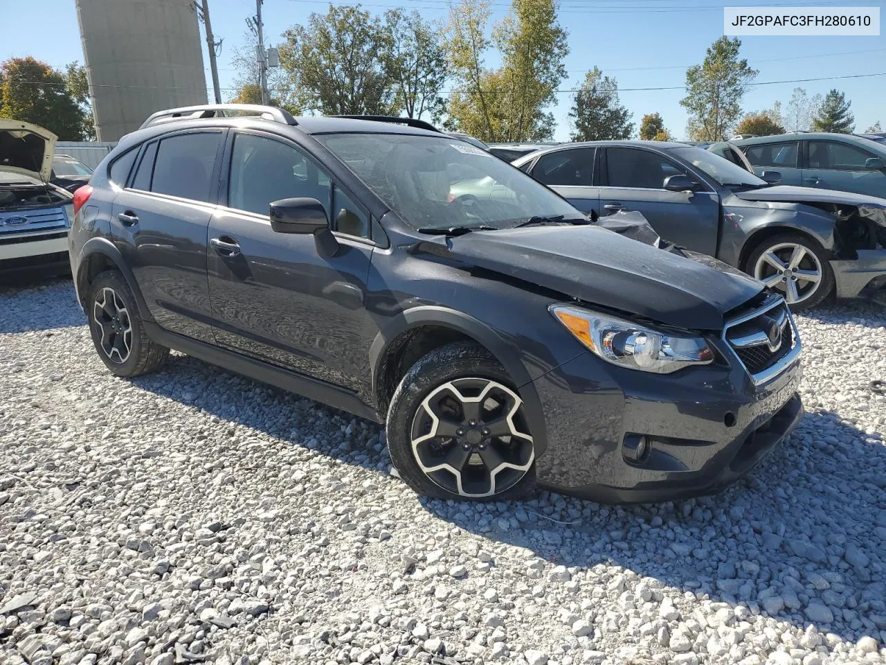 2015 Subaru Xv Crosstrek 2.0 Premium VIN: JF2GPAFC3FH280610 Lot: 75506224