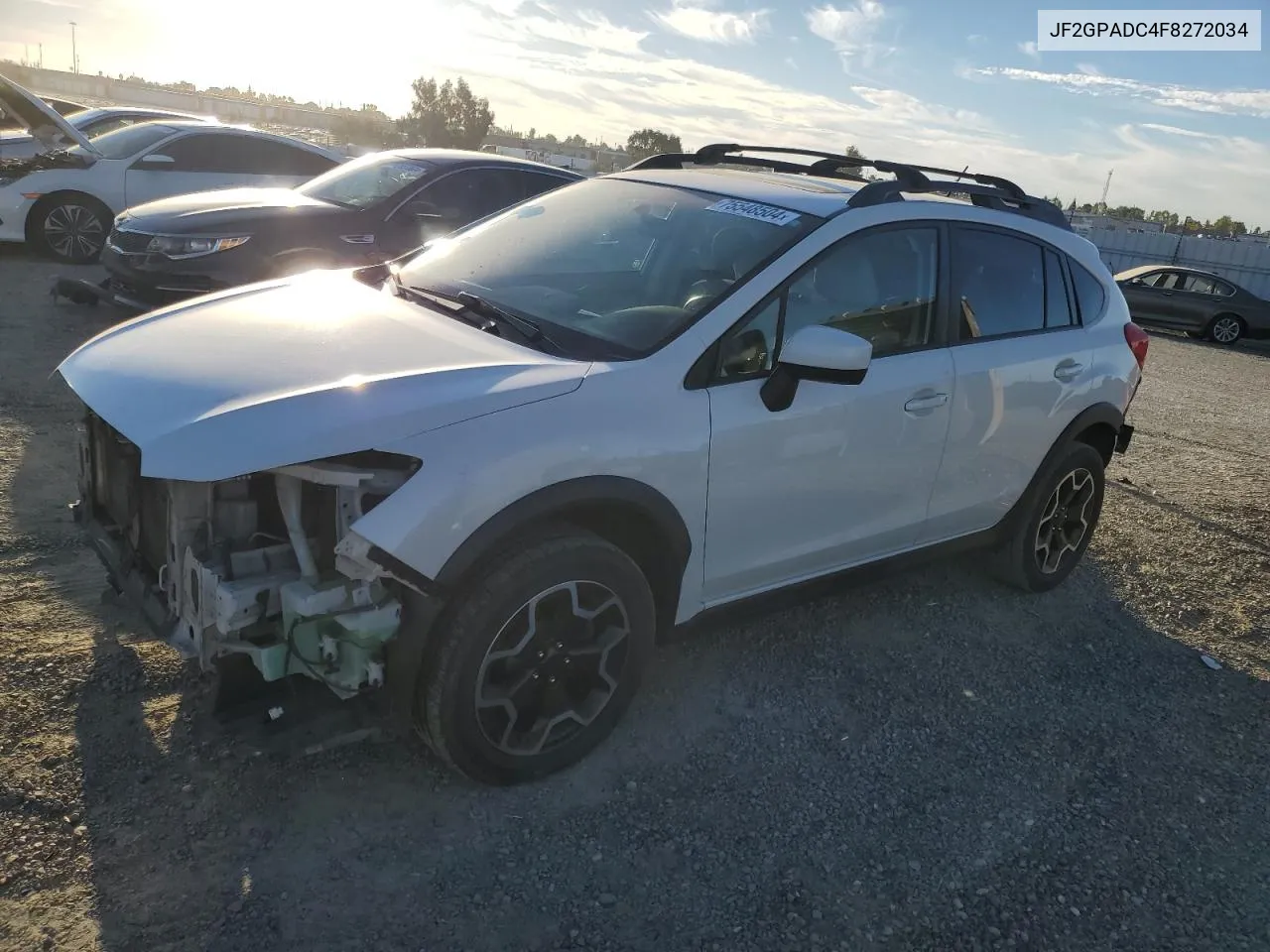 JF2GPADC4F8272034 2015 Subaru Xv Crosstrek 2.0 Premium