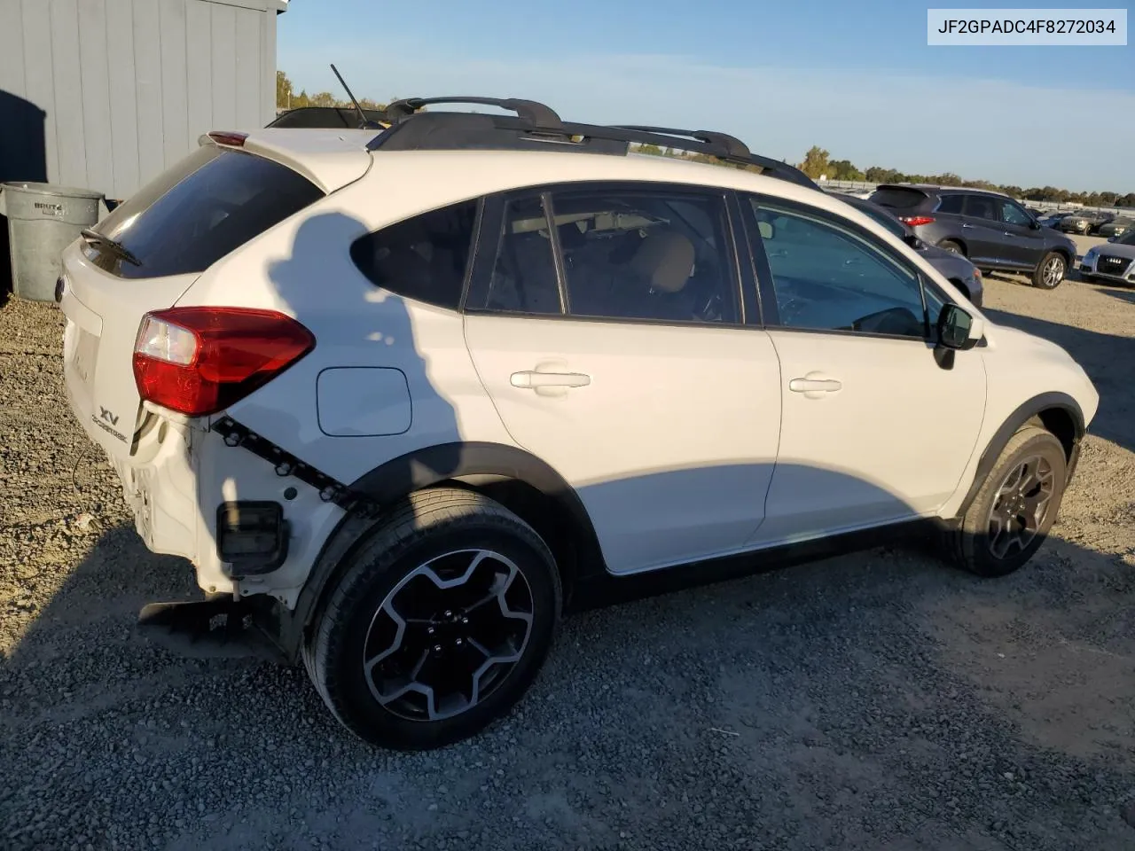 2015 Subaru Xv Crosstrek 2.0 Premium VIN: JF2GPADC4F8272034 Lot: 75548504