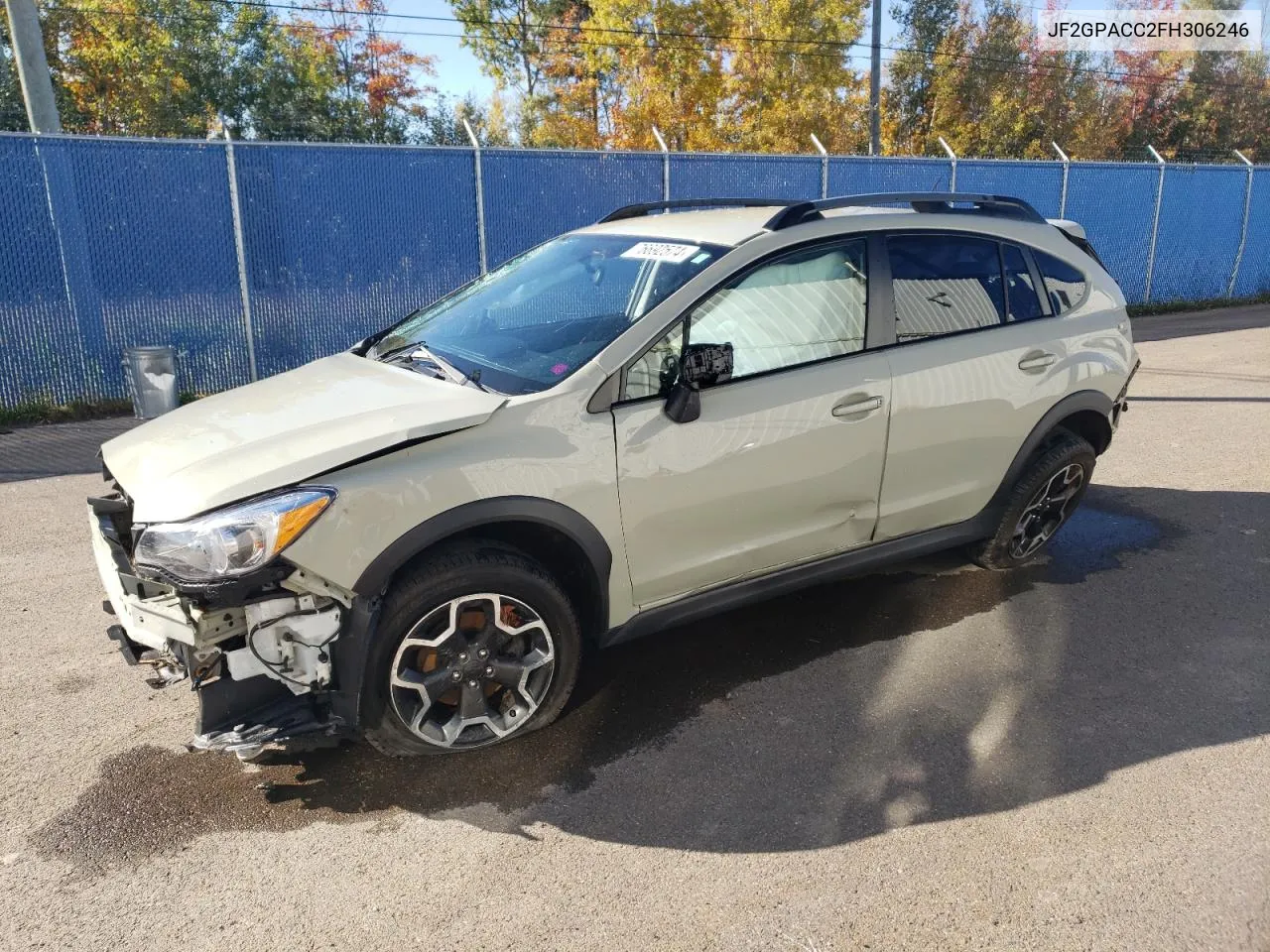 2015 Subaru Xv Crosstrek 2.0 Premium VIN: JF2GPACC2FH306246 Lot: 76692574