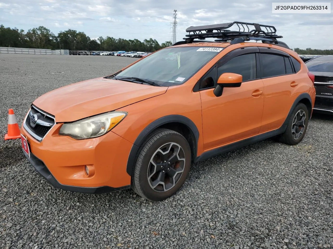 2015 Subaru Xv Crosstrek 2.0 Premium VIN: JF2GPADC9FH263314 Lot: 76847434