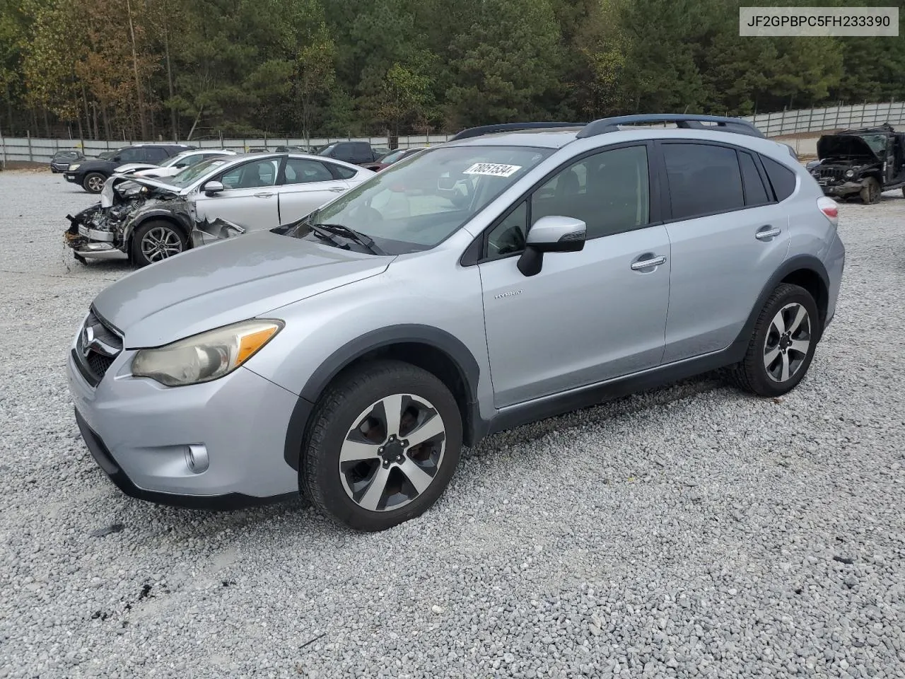 2015 Subaru Xv Crosstrek 2.0I Hybrid Touring VIN: JF2GPBPC5FH233390 Lot: 78051534