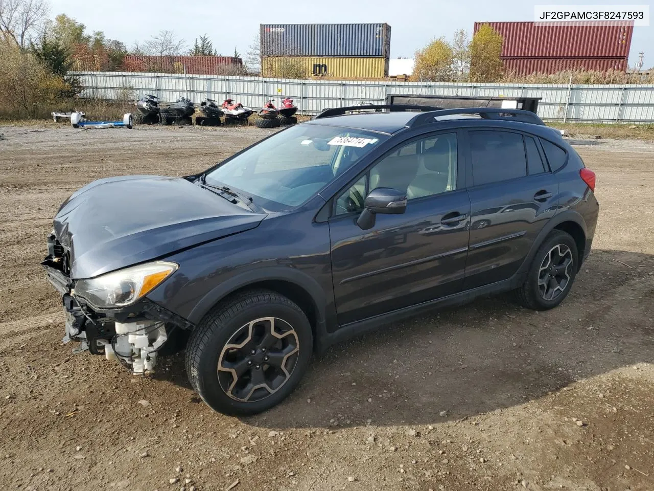 2015 Subaru Crosstrek VIN: JF2GPAMC3F8247593 Lot: 78364714