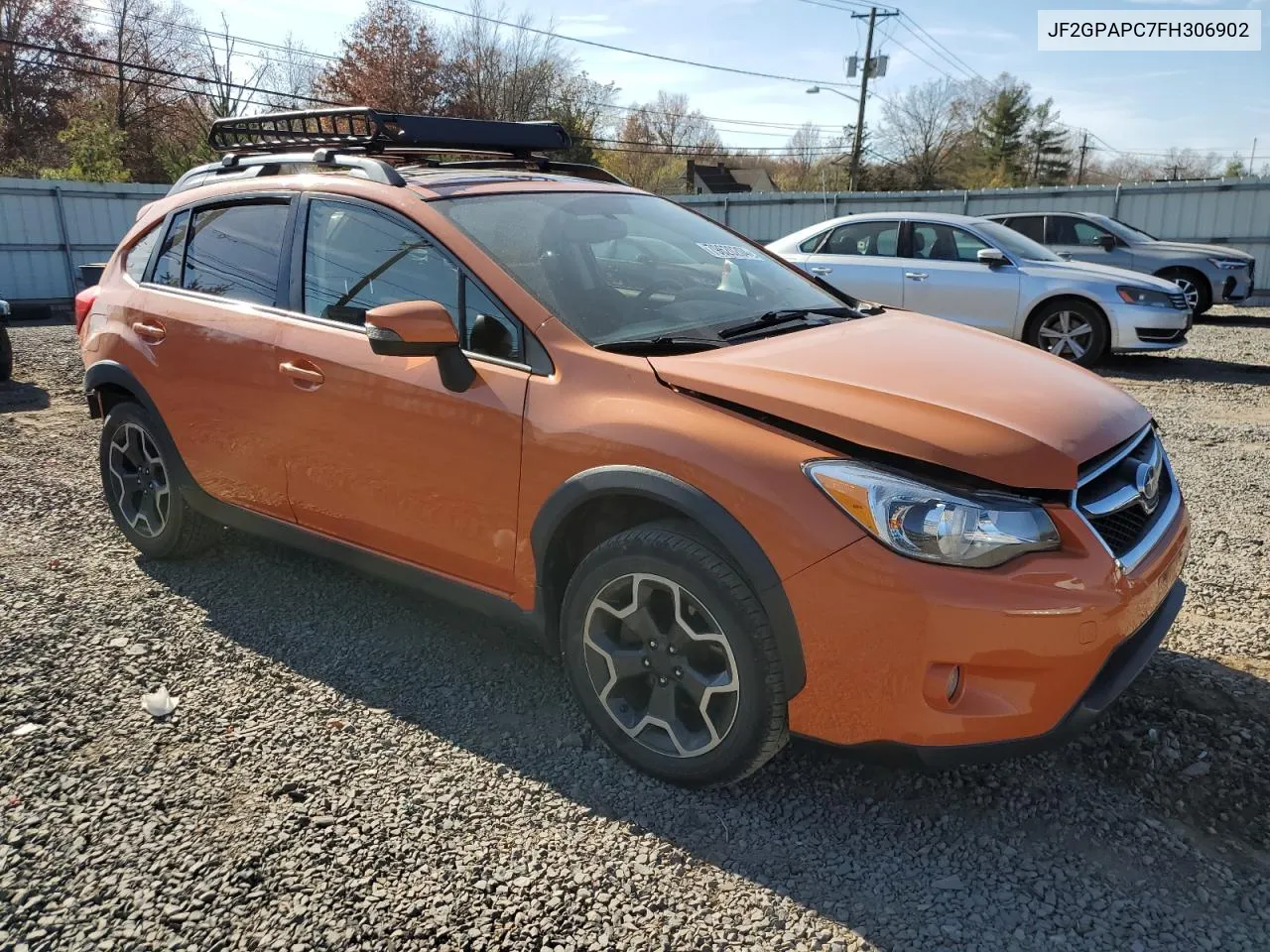 2015 Subaru Xv Crosstrek 2.0 Limited VIN: JF2GPAPC7FH306902 Lot: 79620204