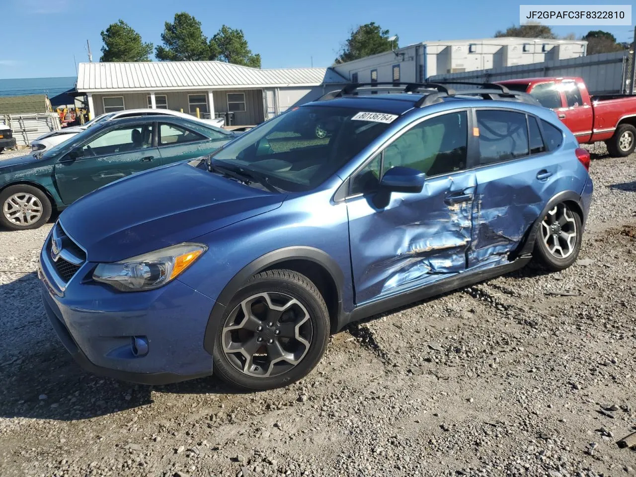 2015 Subaru Xv Crosstrek 2.0 Premium VIN: JF2GPAFC3F8322810 Lot: 80136764