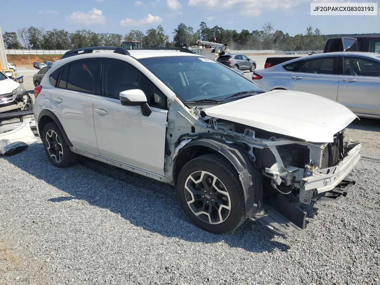 2016 Subaru Crosstrek Limited VIN: JF2GPAKCXG8303193 Lot: 73489694